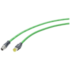 SIEMENS - SIE6XV18785TH20 Cavo IE TP;M12/RJ45;4x2;2 m;X-cod.;IP65/67;Cat6A;senza alogeni;PUR;robusto