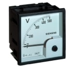 SIEMENS - SIE7KT10501Y VOLTM. 96X96MM DIRETTO SCALA 0-500VCA