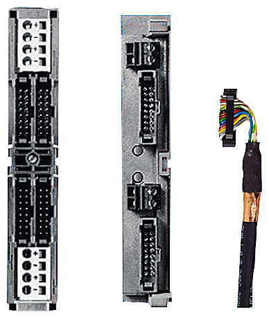 SIEMENS - SIE6ES79213AF000AA0 Modulo con. frontale SIMATIC S7-300, IO ana., 2 x cavo a 16 p., clip a molla