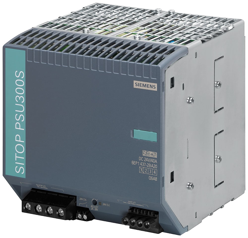 SIEMENS - SIE6EP14372BA20 Alimentatore SITOP PSU300S, trifase DC 24 V/40 A