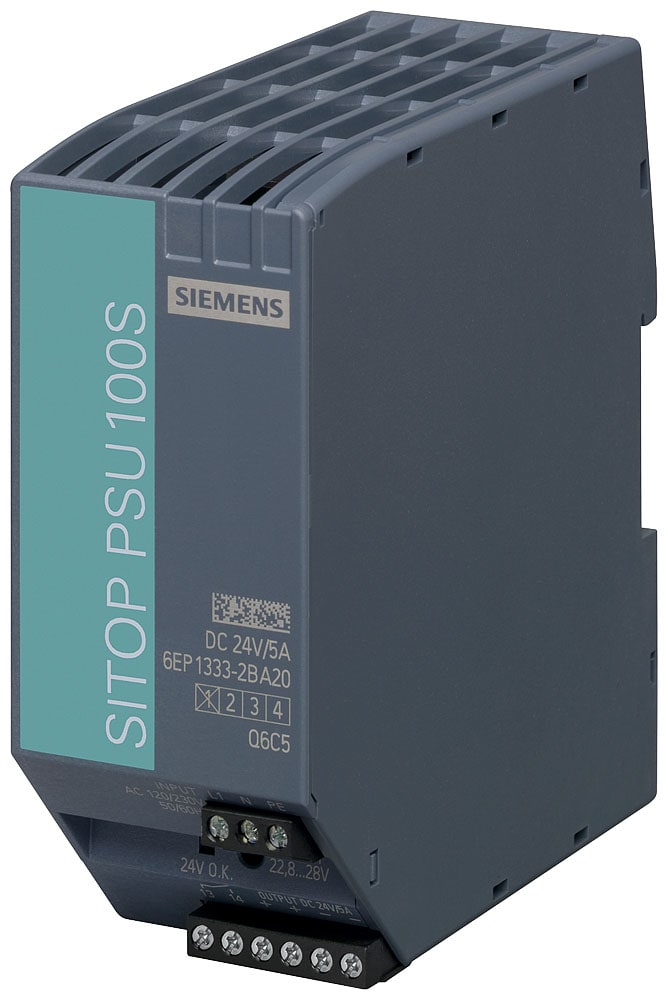 SIEMENS - SIE6EP13332BA20 Alimentatore SITOP PSU100S, monofase DC 24 V/5 A