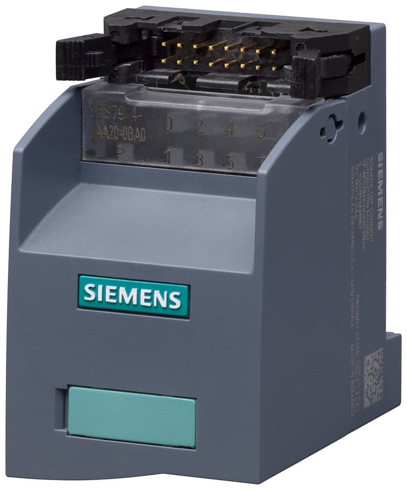 SIEMENS - SIE6ES79240AA200BC0 TERMINAL BLOCK TP1 W LED PUSH-IN TERM.