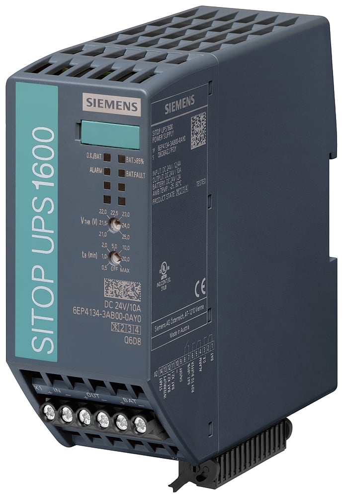 SIEMENS - SIE6EP41343AB000AY0 SITOP UPS1600 24 V DC/10 A