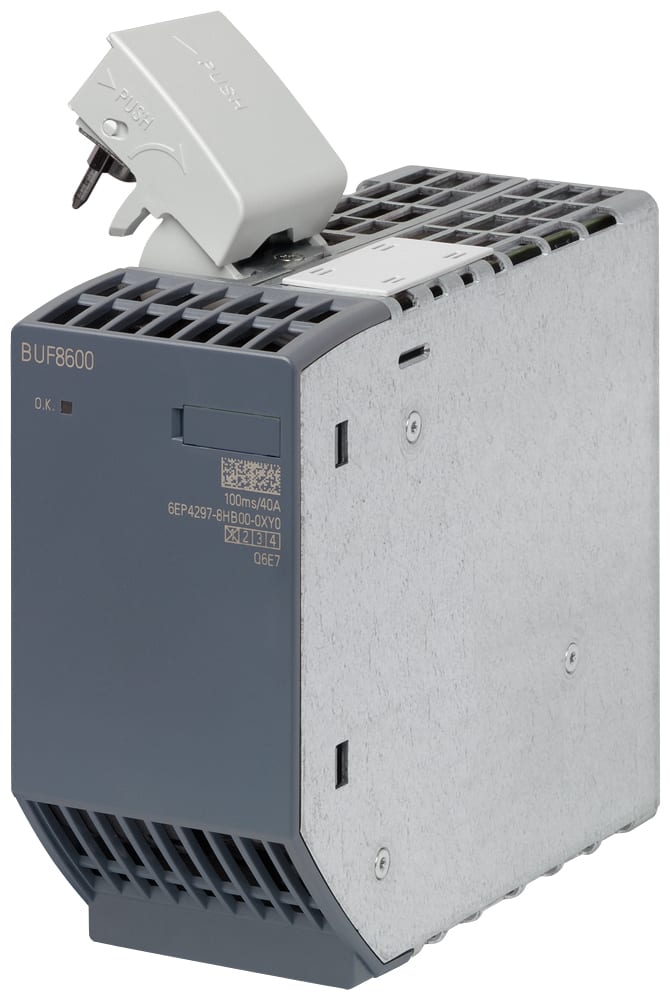 SIEMENS - SIE6EP42978HB000XY0 Modulo buffer SITOP BUF8600 per SITOP PSU8600 con capacità bufferizz. 100 s/40 A