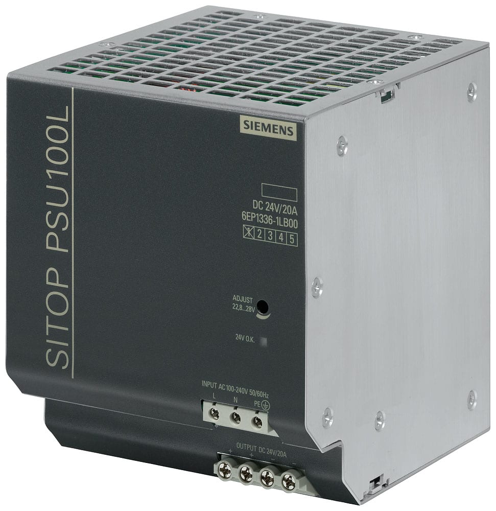 SIEMENS - SIE6EP13361LB00 SITOP PSU100L 24 V/20 A