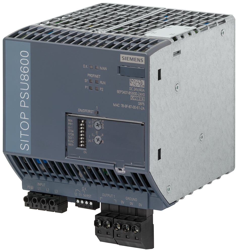 SIEMENS - SIE6EP34378SB002AY0 SITOP PSU8600 40A PN
