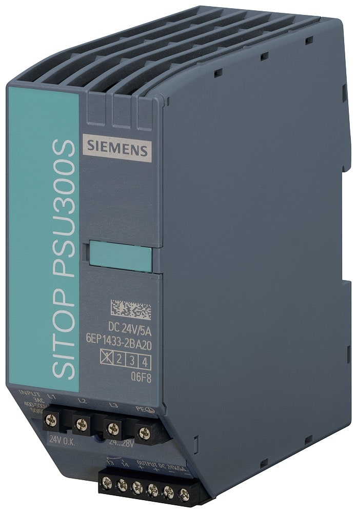 SIEMENS - SIE6EP14332BA20 Alimentatore SITOP PSU300S, trifase DC 24 V/5 A