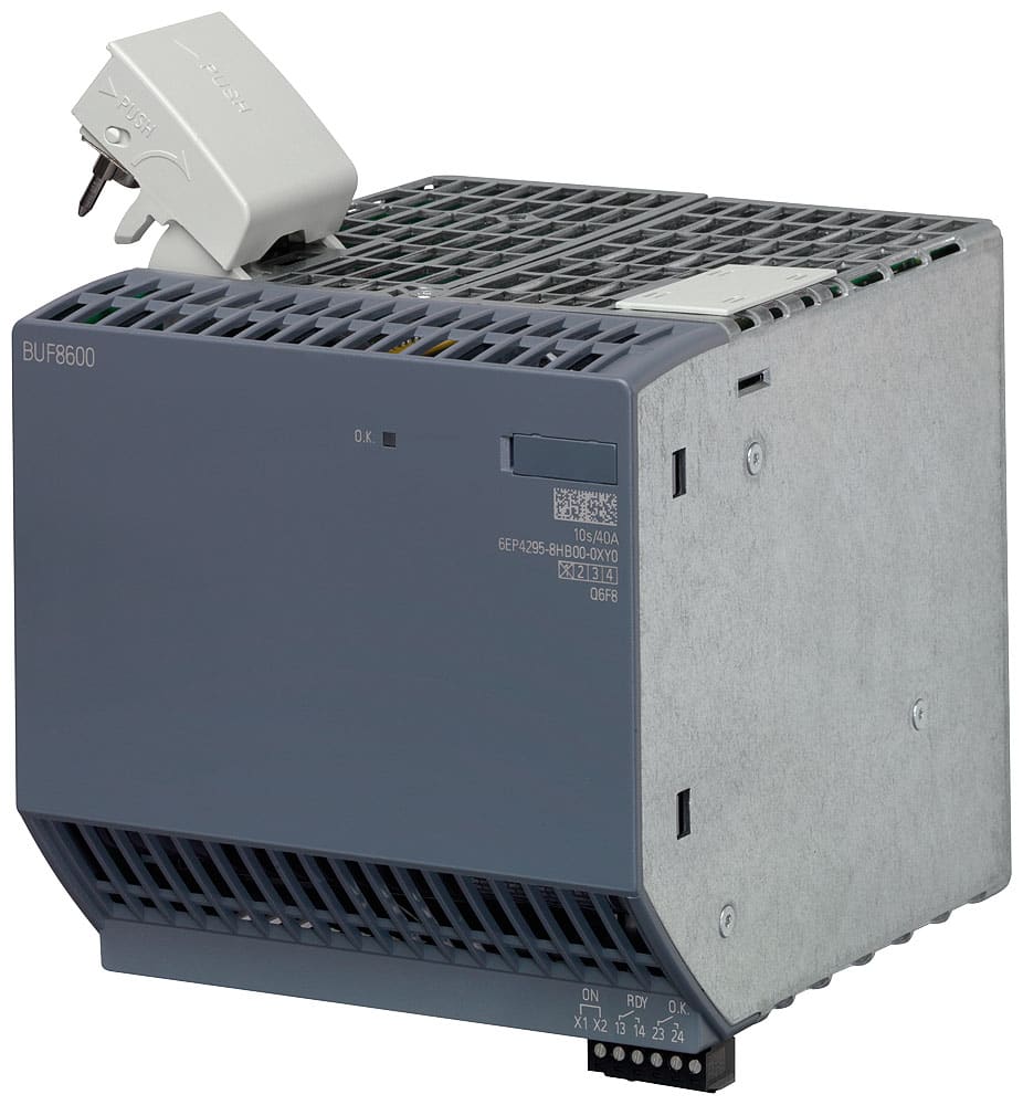 SIEMENS - SIE6EP42958HB000XY0 Modulo buffer SITOP BUF8600 per SITOP PSU8600 con capacità bufferizz. 10 s/40 A