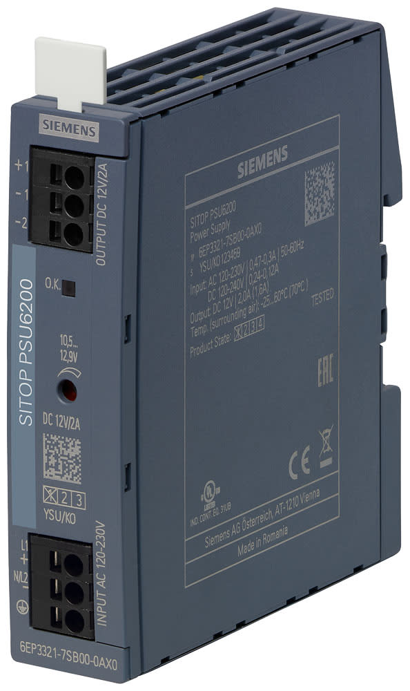 SIEMENS - SIE6EP33217SB000AX0 SITOP PSU6200 12 V/2 A