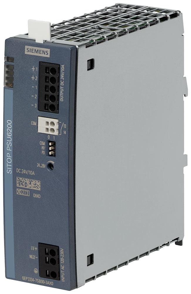 SIEMENS - SIE6EP33347SC003AX0 SITOP PSU6200/1AC/24VDC/10A/CO