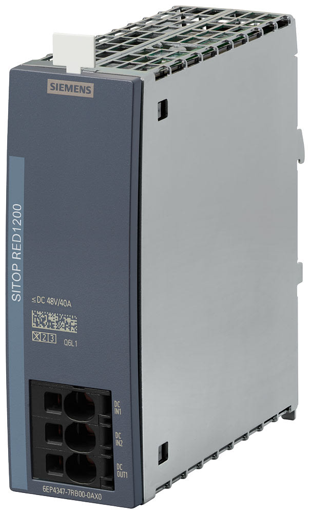 SIEMENS - SIE6EP43477RB000AX0 SITOP RED1200 REDUNDANCY MODULE 2* 20A