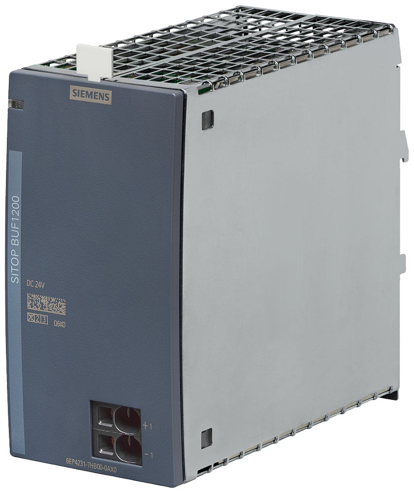SIEMENS - SIE6EP42317HB000AX0 Modulo buffer SITOP BUF1200 capacità di bufferizzazione da 300 ms/40A a 2,4 s/5A