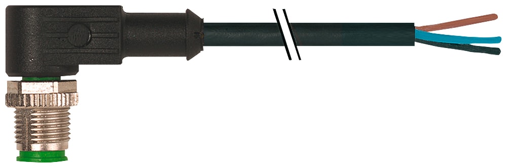 SIEMENS - SIE3RK19024HB505AA0 Cavo di comando, 5 m, 1 x connettore M12 angolato, 5 x 0,34 mm², A-coded, max. 4 A