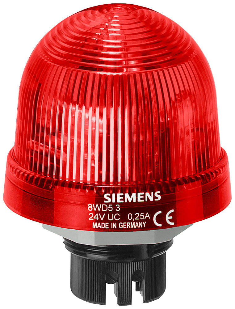 SIEMENS - SIE8WD53205DB SEGN LUM LED ROTANTE ROSSO 24V UC