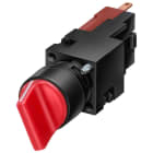SIEMENS - SIE3SB22102EB01 Selettore, 16 mm, rotondo, in plastica, colore nero