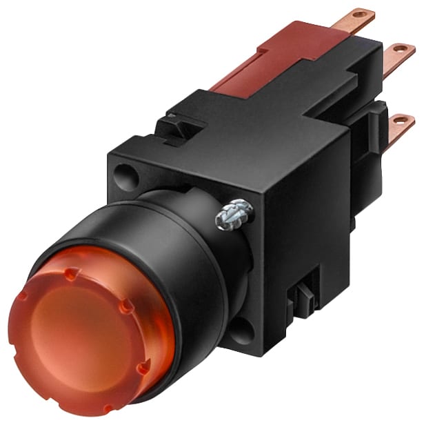 SIEMENS - SIE3SB22260LH01 PULS LUMINOSO SPORGENTE TRASP. 1L