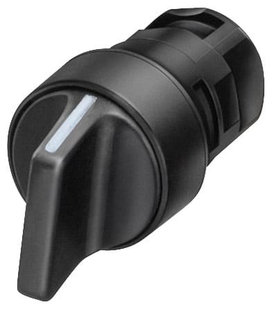 SIEMENS - SIE3SB20002EB01 SEL. LEVA 3POS. IMP. NERO 16MM