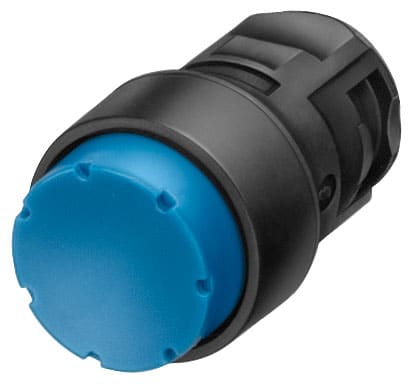 SIEMENS - SIE3SB20010LF01 PULS. LUMIN.SPORGENTE BLU 16MM