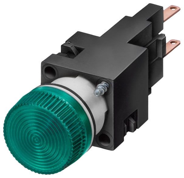 SIEMENS - SIE3SB22046BE06 IND. LUMIN. VERDE COMPLETO 16MM