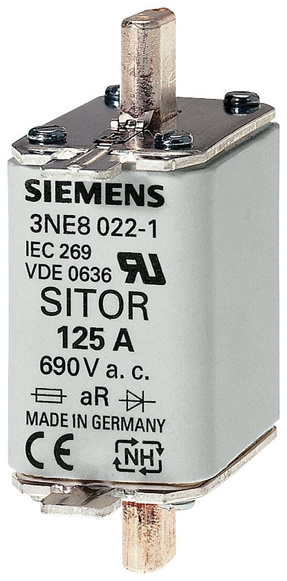 SIEMENS - SIE3NE80151 FUS.SITOR GR 25A/690V GR.00