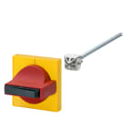 SIEMENS - SIE8UC71218BD15 MANIGLIA COMPL.+MOSTRINA 3VL ROSSA