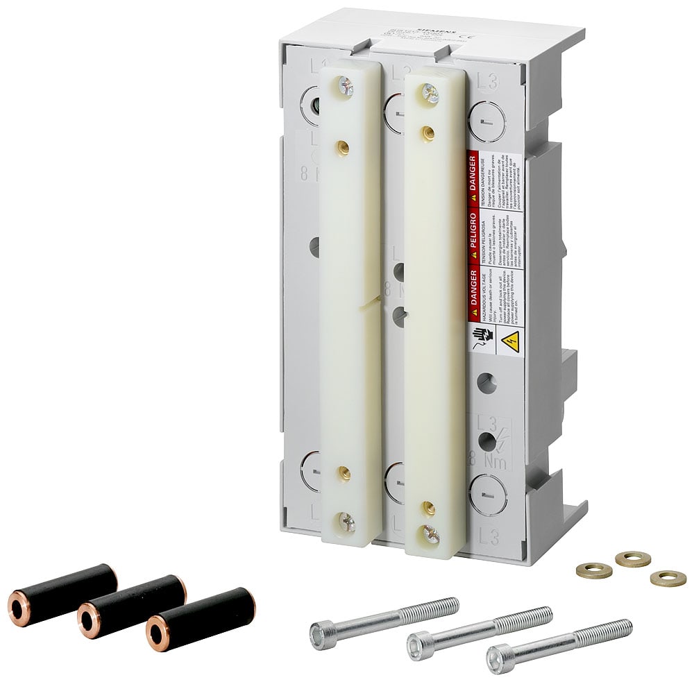 SIEMENS - SIE8US12134AQ03 ADATT. SBARRE 60MM UL508 3VL2/3 UL/IEC