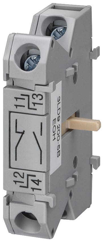 SIEMENS - SIE3LD92005BF Blocchetto di contatti ausiliari, 1NO+1NC, con contatti dorati, accessori