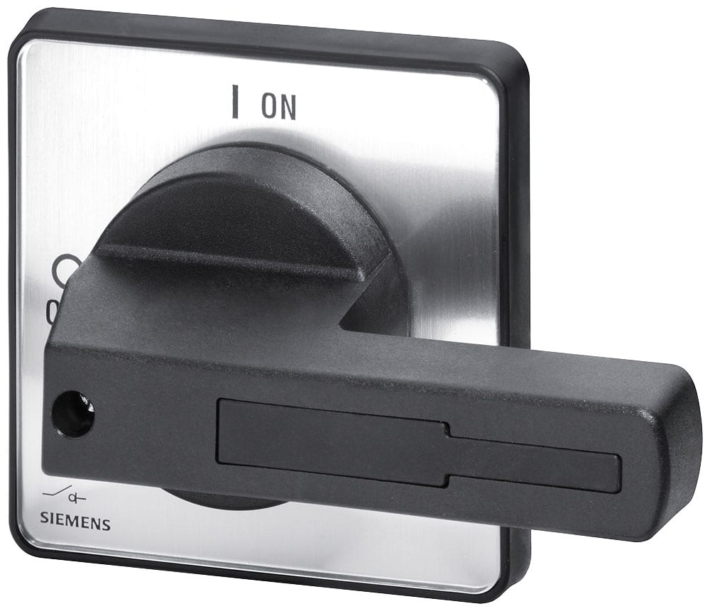 SIEMENS - SIE3LD92431B MANIGLIA ROTATIVA NERA X 3LD2/5 160/250A