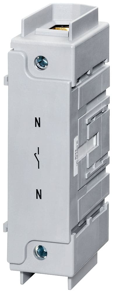 SIEMENS - SIE3LD92400C Conduttore di neutro, ad azione anticipata per il fissaggio sulla base, accessori