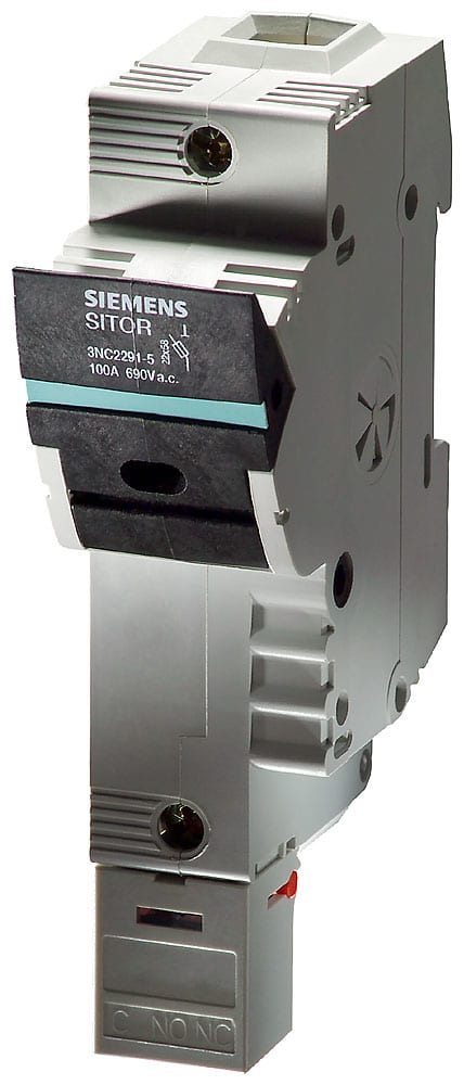 SIEMENS - SIE3NC22915 Sezionatore a fusibile SITOR con blocchetto di contatti di segnalazione