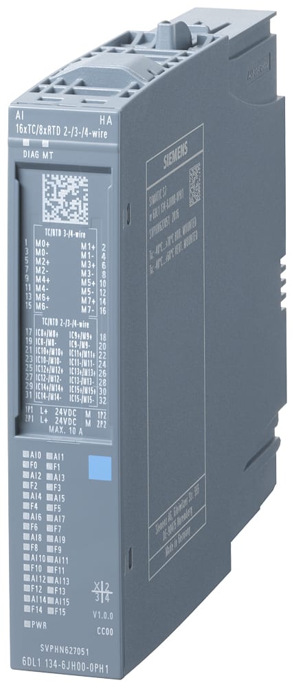 SIEMENS - SIE6DL11346JH000PH1 ET 200SP HA, AI 16XTC/8XRTD 2-/3-/4-WIRE