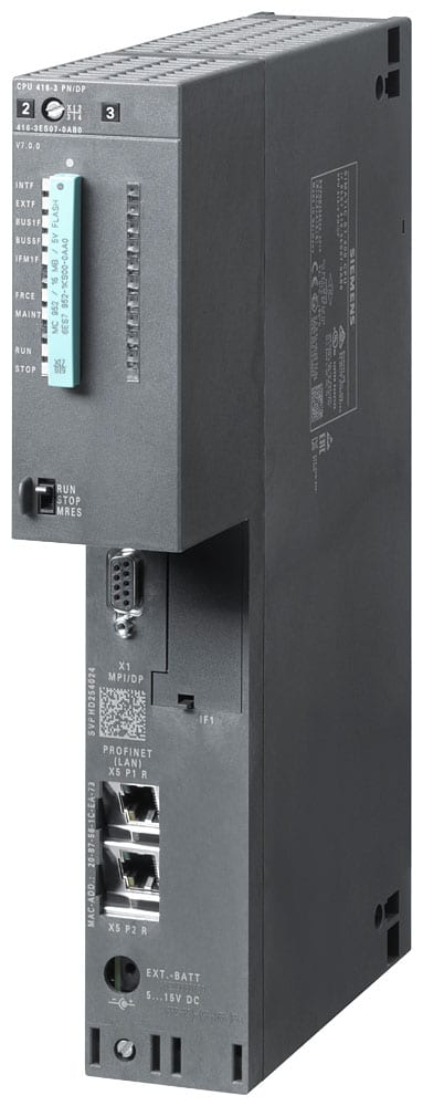 SIEMENS - SIE6ES74163ES070AB0 CPU416-3 PN/DP, 16 MB, 3 INTERFACES