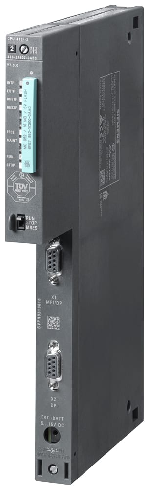 SIEMENS - SIE6ES74162FP070AB0 CPU 416F-2, MPI, PROFIBUS, 8 MB