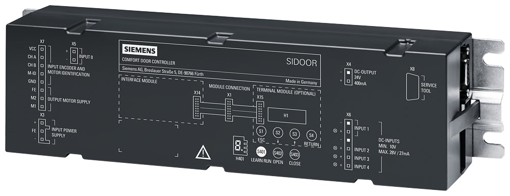 SIEMENS - SIE6FB11411AT113WE2 SIDOOR ATD401W con uscite a relè per applicazioni industriali