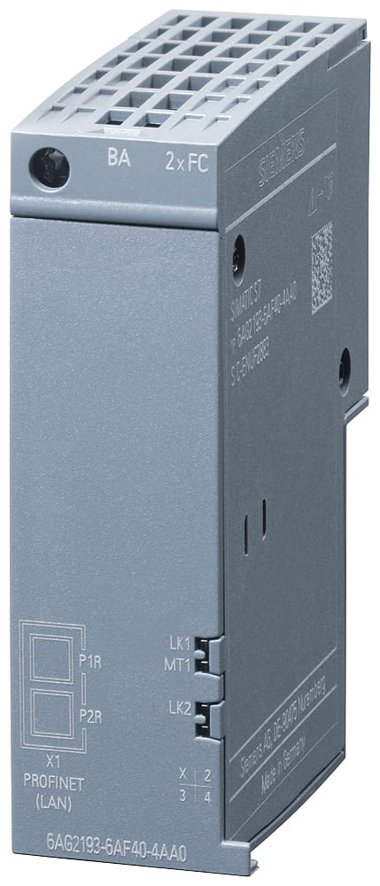 SIEMENS - SIE6AG21936AF004AA0 SIPLUS ET 200SP BA 2XFC TX RAIL