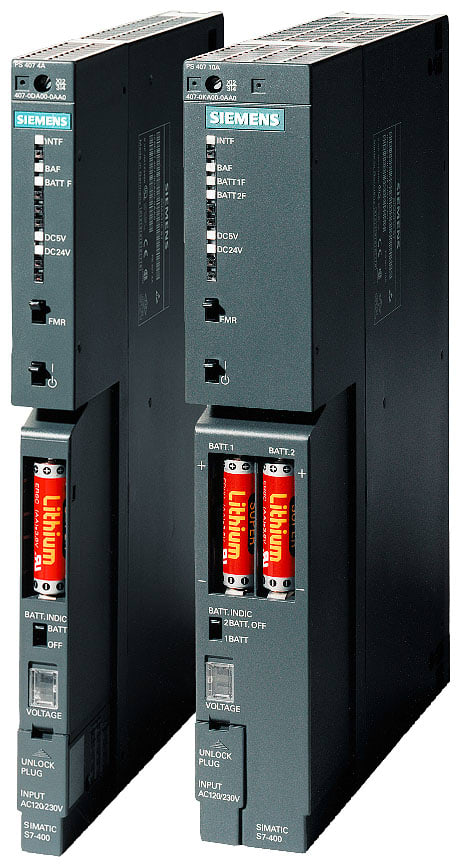 SIEMENS - SIE6ES74050KA020AA0 SIMATIC S7-400 PS 405 10 A