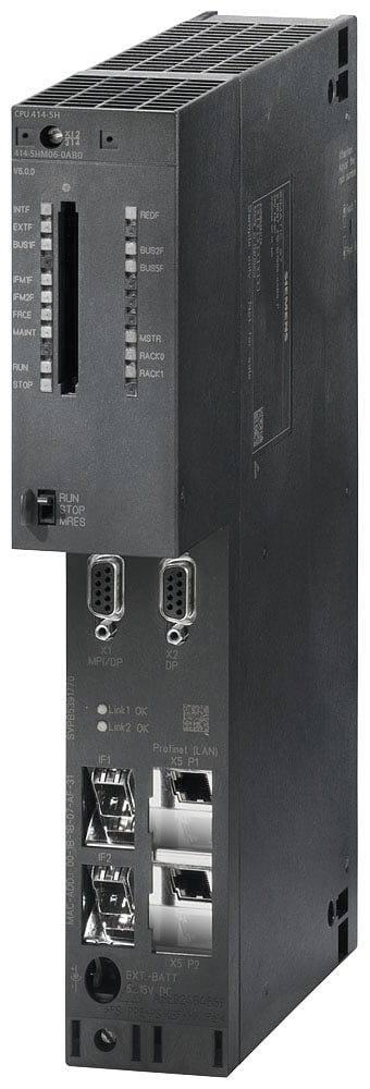 SIEMENS - SIE6ES74145HM060AB0 CPU414-5H PN/DP, 4MB F S7-400H/F/FH