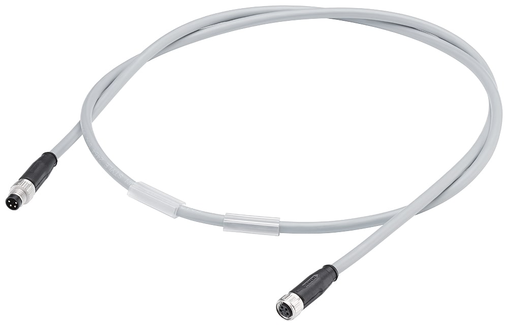 SIEMENS - SIE6ES71942MH031AA0 POWER CABLE M8, 0,3M