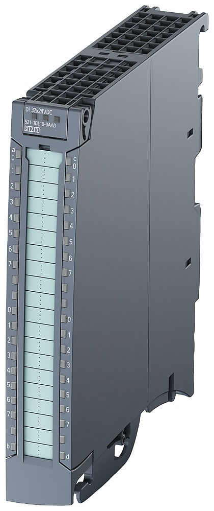 SIEMENS - SIE6ES75211BL100AA0 SIMATIC S7-1500 DI 32x24VDC BA 25 mm incl. connettore frontale push-In