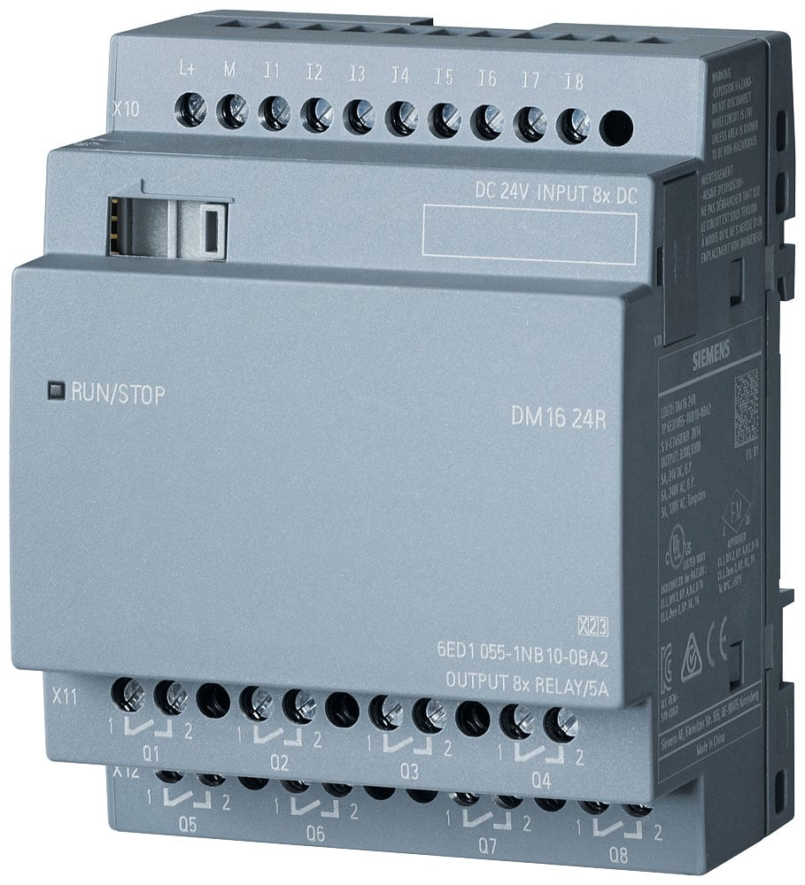 SIEMENS - SIE6ED10551NB100BA2 LOGO! DM16 24R per LOGO! 8