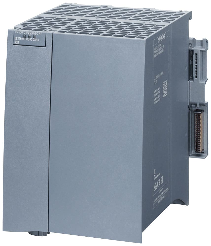 SIEMENS - SIE6ES75050RB000AB0 S7-1500, PS 60W 24/48/60V DC HF