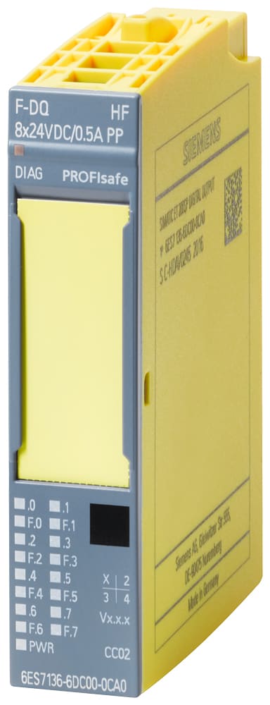 SIEMENS - SIE6ES71366DC000CA0 SIMATIC ET 200SP F-DQ 8x24 VDC/0,5 A PP HF