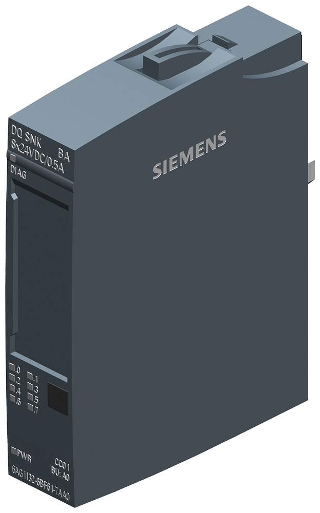 SIEMENS - SIE6AG11326BF007CA0 SIPLUS ET 200SP DQ 8X24VDC/05A HF