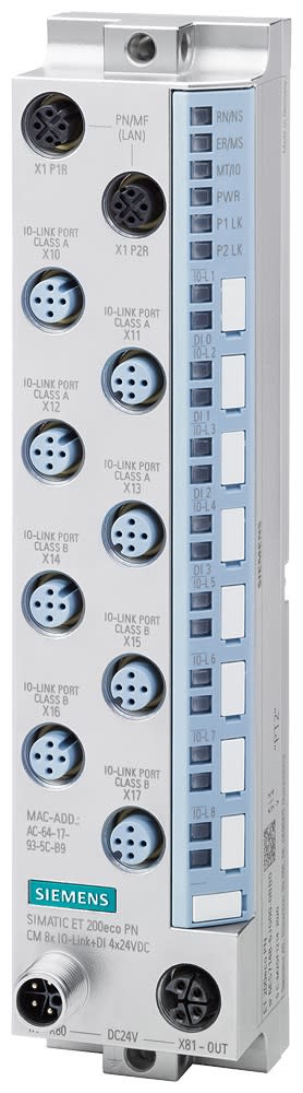 SIEMENS - SIE6ES71486JG000BB0 ET 200ECO PN, CM 8X IO-LINK, M12-L