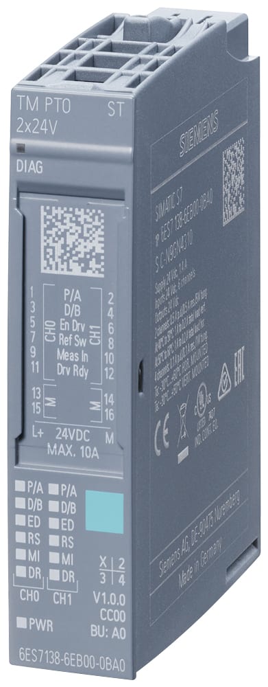 SIEMENS - SIE6ES71386EB000BA0 ET 200SP, TM PTO 2X24V