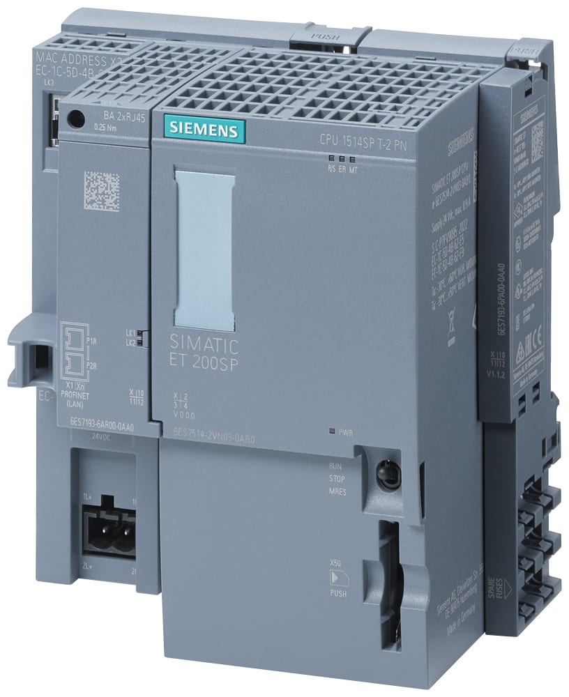 SIEMENS - SIE6ES75121DM030AB0 CPU 1512SP-1 PN, 400KB PROG., 2MB DATA