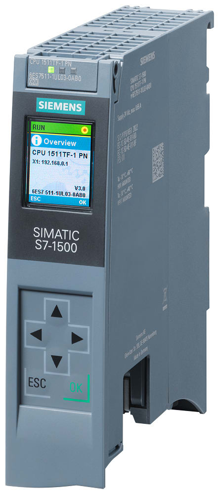 SIEMENS - SIE6ES75111UL030AB0 SIMATIC S7-1500 CPU 1511TF-1 PN