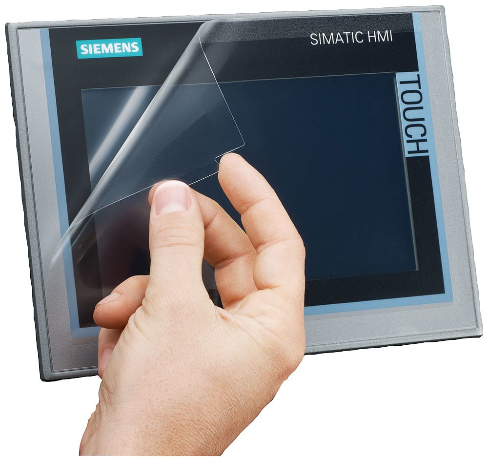 SIEMENS - SIE6AV66457AB150AS0 SIMATIC HMI Pellicola protettiva 10 tipo 10 (calotta di protezione) per apparecchiature Touch da 10