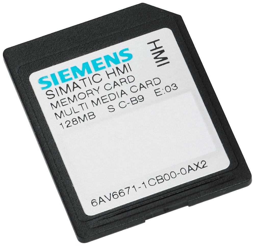 SIEMENS - SIE6AV66711CB000AX2 SIMATIC HMI MM MEMORY CARD 128 MB