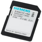 SIEMENS - SIE6AV21818XP000AX0 SIMATIC HMI Scheda di memoria SD 2 GB, indoor TIA Portal V11 o superiore